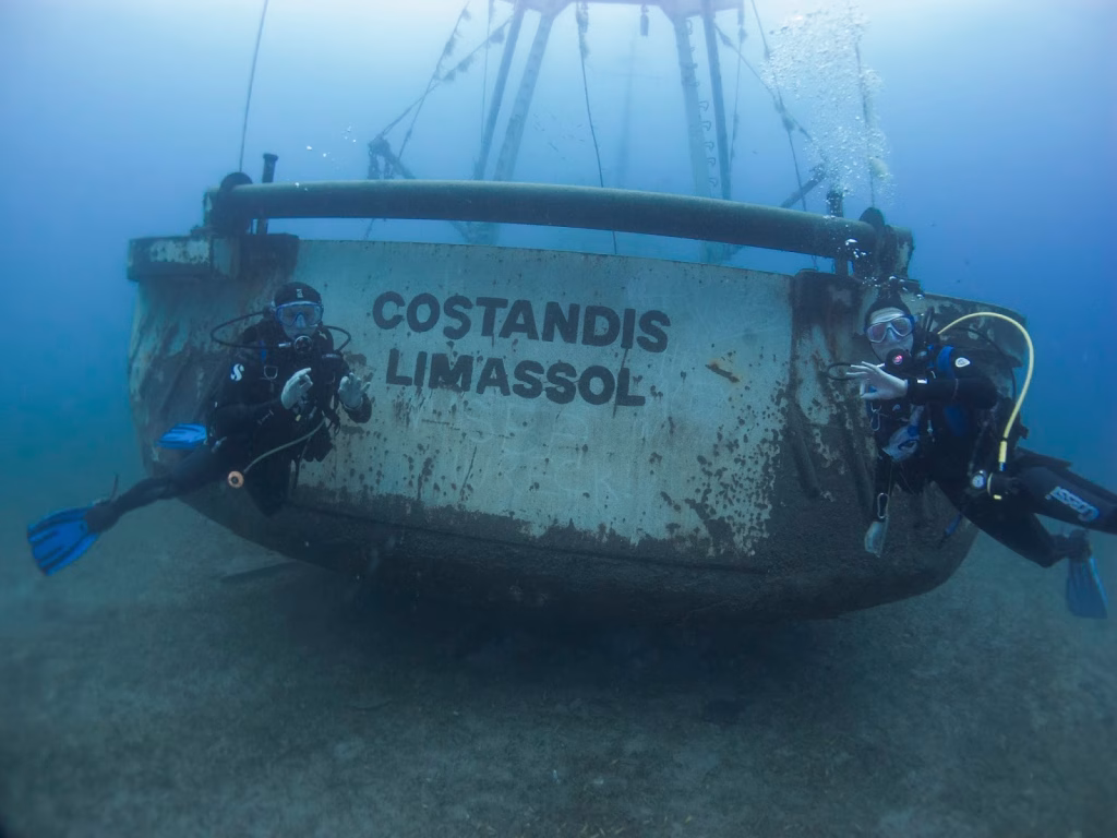DIVE ADVENTURE LIMASSOL WRECKS